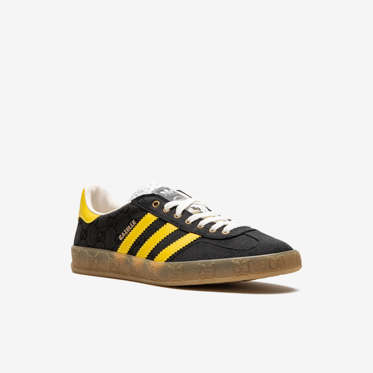 Gazelle Retro G-Monogram Black Yellow
